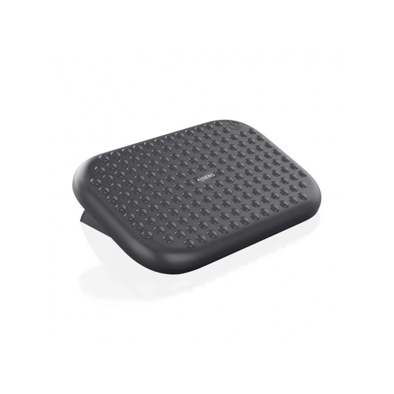 Aisens Reposapies Ergonomico con Inclinacion Ajustable - Base Antideslizante - Peso Max. 20kg - Material HIPS Resistente