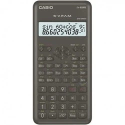 Calculatrice scientifique Casio FX-82MS 2e éd. - Écran LCD 2 lignes - 240 fonctions intégrées - 8 mémoires variables - Calcul