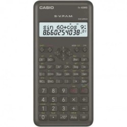Casio Calculadora Cientifica FX-82MS 2ª Ed.- Pantalla LCD de 2 Lineas - 240 Funciones Integradas - 8 Memorias de Variables