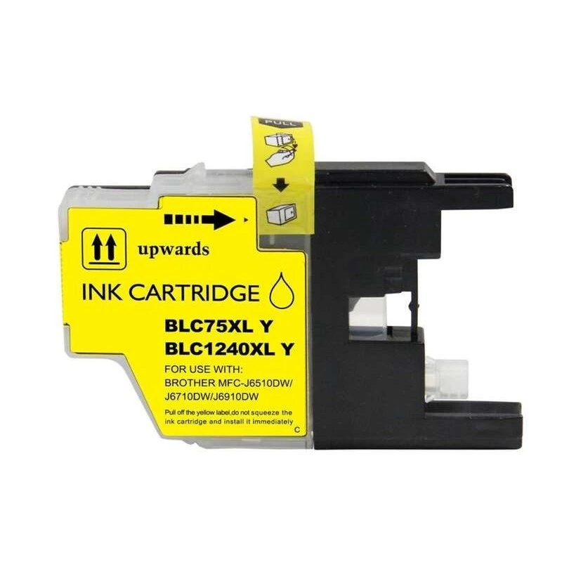 Brother LC1240XL/LC1220XL/LC1280XL Yellow Compatible Ink Cartridge - Replaces LC1240Y/LC1220Y/LC1280XLY