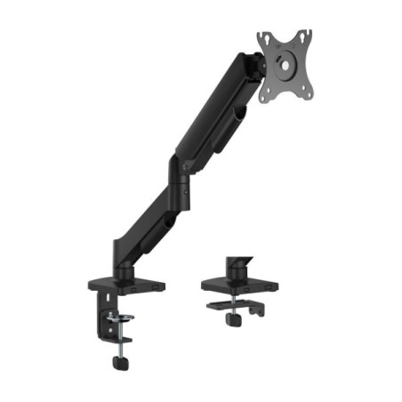 Aisens Soporte de Mesa ECO Contrapeso Giratorio e Inclinable para Monitor/TV 9kg (3 Pivotes - 1 Brazo) de 17-32 - Color Negro