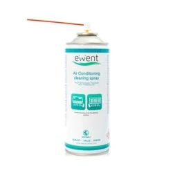 Ewent Spray de Limpeza para Ar Condicionado - Aerossol de Espuma Ativa - Neutraliza Odores - Cor Transparente