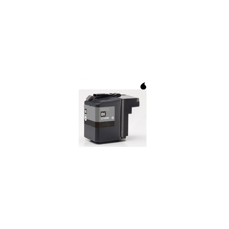 Brother LC12E Tinteiro Preto Genérico - Substitui LC12EBK