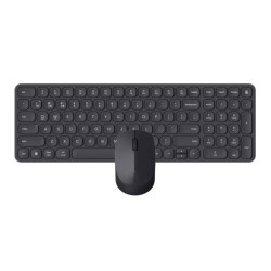Rapoo 9310M Pack Teclado Ultrafino + Raton Inalambricos - Bluetooth y 2.4GHz - Raton 2400 DPI - Autonomia hasta 12 Meses