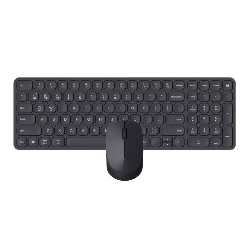 Rapoo 9310M Pack Teclado Ultrafino + Raton Inalambricos - Bluetooth y 2.4GHz - Raton 2400 DPI - Autonomia hasta 12 Meses
