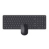 Rapoo 9310M Wireless Ultra-Slim Keyboard + Mouse Pack - Bluetooth and 2.4GHz - 2400 DPI Mouse - Up to 12 Months Battery Life