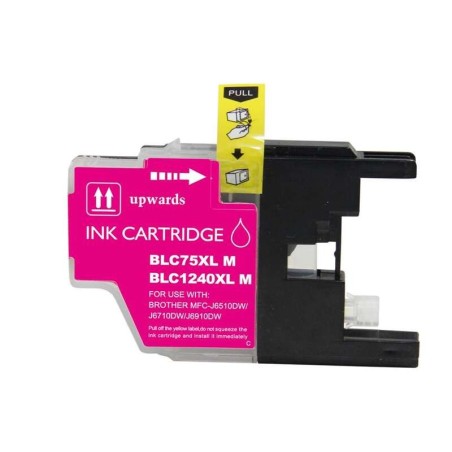 Brother LC1240XL/LC1220XL/LC1280XL Magenta Compatible Ink Cartridge - Replaces LC1240M/LC1220M/LC1280XLM
