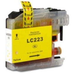 Brother LC223/LC221 Jaune Cartouche d'encre Générique - Remplace LC223Y/LC221Y