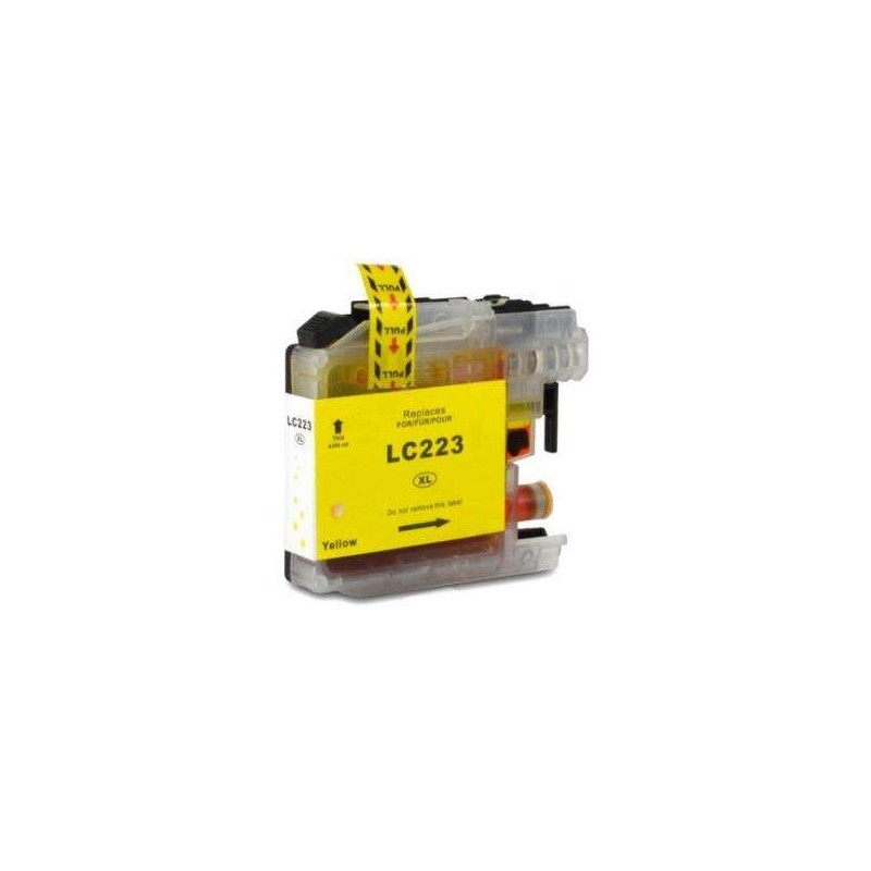 Brother LC223/LC221 Yellow Compatible Ink Cartridge - Replaces LC223Y/LC221Y