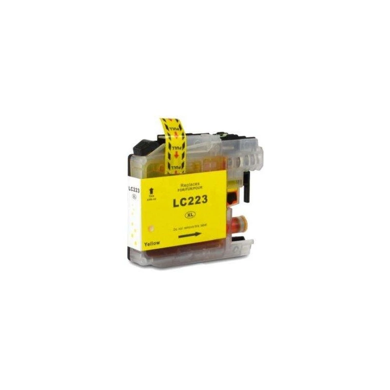 Brother LC223/LC221 Yellow Compatible Ink Cartridge - Replaces LC223Y/LC221Y