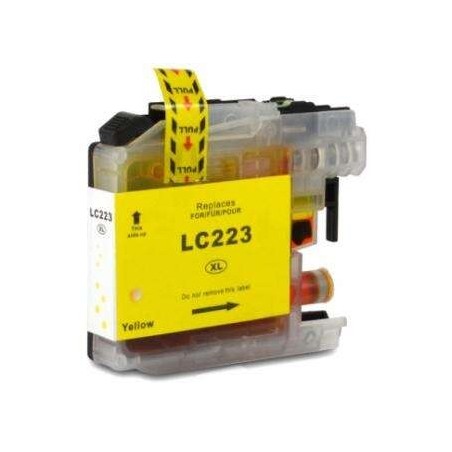 Brother LC223/LC221 Yellow Compatible Ink Cartridge - Replaces LC223Y/LC221Y