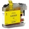 Brother LC223/LC221 Yellow Compatible Ink Cartridge - Replaces LC223Y/LC221Y