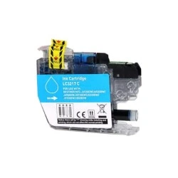 Brother LC3217 Tinteiro Ciano Genérico - Substitui LC3217C