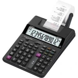 Casio HR150RCE Calculadora com Impressora de Secretária - Ecrã de 12 Dígitos - Largura do Papel 58mm - Imprime Hora e Data
