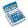 Ibico 212X Calculadora de Sobremesa Pantalla LCD de 12 Digitos Inclinable - Teclas de Relieve - Funcion Impuestos y Redondeo