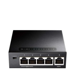 Cudy GS105 Switch 5 portas Gigabit adaptáveis ​​10/100/1000 Mbps