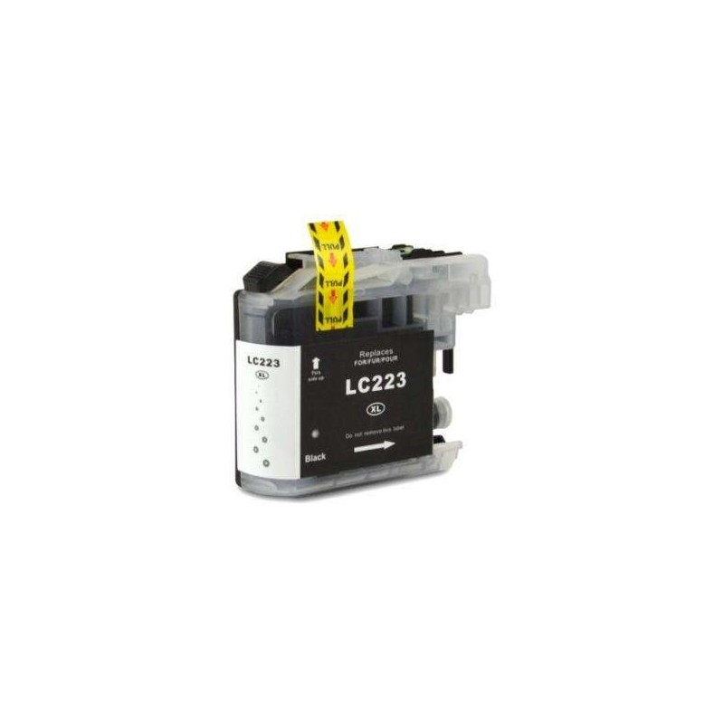 Brother LC223/LC221 Negro Cartucho de Tinta Generico - Reemplaza LC223BK/LC221BK