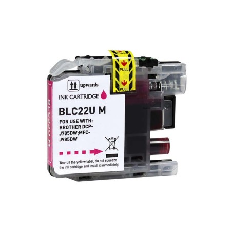 Brother LC22U Magenta Cartouche d'encre Générique - Remplace LC22UMBP