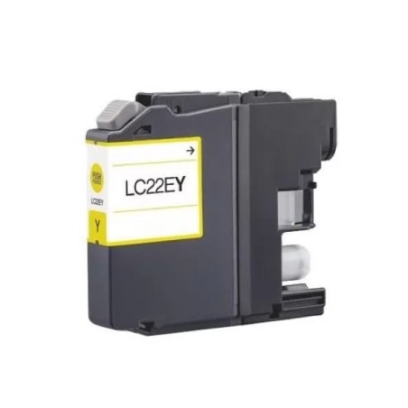 Brother LC22E Yellow Compatible Ink Cartridge - Replaces LC22EY