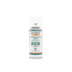 Spray Desinfetante de Superfícies Ewent - 100ml - Fórmula com Detergente - Anti-odor - Cor Transparente