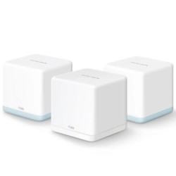 Mercusys Halo H32G Sistema Wi-Fi 5 Mesh AC1200 Dual Band - 3 Unidades Halo - Cobertura até 320 m² - Cor Branco