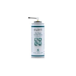Ewent Spray de Limpieza para Contactos - 200ml - Limpieza en Seco - Color Incoloro