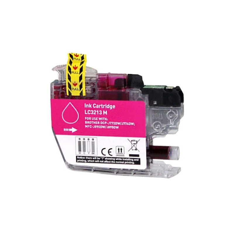 Brother LC3213/LC3211 Magenta Compatible Ink Cartridge - Replaces LC3213M/LC3211M