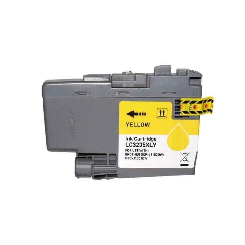 Brother LC3235XL/LC3233 Jaune Cartouche d'encre Générique - Remplace LC3235XLY/LC3233Y