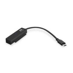 Ewent SATA to USB-C Adapter Cable - USB-C 3,2 Gen1 - 2,5" SSD/HDD - High Resistance ABS - LED Indicator - Black Color