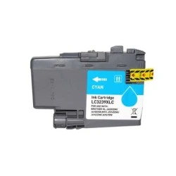 Brother LC3239XL Tinteiro Ciano Pigmentada Genérico - Substitui LC3239XLC