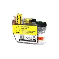 Brother LC3217 Tinteiro Amarelo Genérico - Substitui LC3217Y