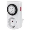 Hama Mini Mechanical Timer Plug - Max Power 3680W - 230V Voltage - Timer - 30min Intervals - White