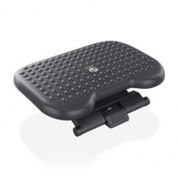 Aisens Reposapies Ergonomico Inclinable y Ajustable en Altura - Base Antideslizante - Peso Max.30kg - Material HIPS Resistente
