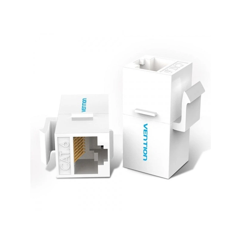 Vention Pack de 5 Conectores de Red UTP RJ45 Cat6 - Color Blanco