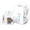 Vention Pack of 5 UTP RJ45 Cat6 Network Connectors - White