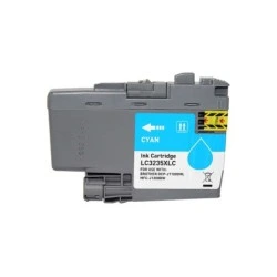 Brother LC3235XL/LC3233 Tinteiro Ciano Genérico - Substitui LC3235XLC/LC3233C