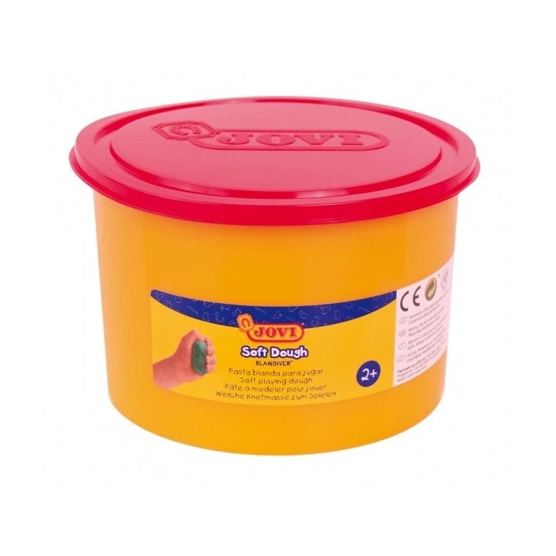 Jovi Soft Dough Blandiver 460gr Tub of Modelling Dough - Soft and Flexible - Easy to Knead and Mould - Ideal for Beginner