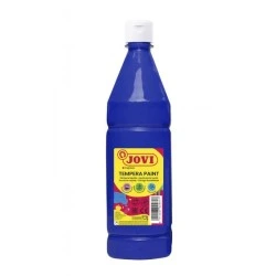 Jovi Tempera Paint Tempera Liquida 1000ml - Base Agua - Lista para Usar - Alto Poder Cubriente - Secado Rapido - Excelente