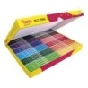 Jovi Felt Pens Caixa de 144 Marcadores - Ponta de 3mm - Tampa Ventilada - Grip Triangular Ergonómico - Tinta de Grande Fixação