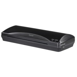 Hama Plastificadora A4 - Laminas hasta 0.6mm - Uso en Caliente y Frio - Velocidad Laminacion 250mm/min - Calentamiento en 4