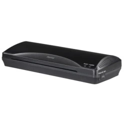 Hama Plastificadora A4 - Laminas hasta 0.6mm - Uso en Caliente y Frio - Velocidad Laminacion 250mm/min - Calentamiento en 4
