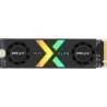 PNY CS3150 SSD M2 1TB NVMe PCIe Gen5 x4 with Heatsink - RGB Lighting - Black