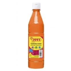Jovi Tempera Paint Peinture Tempera Liquide 500ml - Base Eau - Prête à l'Emploi - Haut Pouvoir Couvrant - Séchage Rapide
