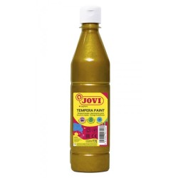 Jovi Tempera Paint Tempera Liquida 500ml - Base Agua - Lista para Usar - Alto Poder Cubriente - Secado Rapido - Excelente