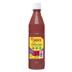 Jovi Tempera Paint Tempera Liquida 500ml - Base Agua - Lista para Usar - Alto Poder Cubriente - Secado Rapido - Excelente