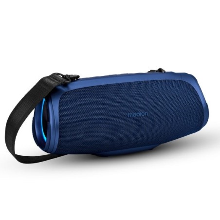 Medion Life P61746 M Coluna 30W - Bluetooth 5.3 - Modo Broadcast - Resistente à Água - Até 42 Horas de Autonomia - Iluminação