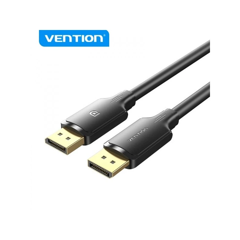 Vention Cable DisplayPort Macho a DisplayPort Macho 1.2 4K - 10m - Color Negro