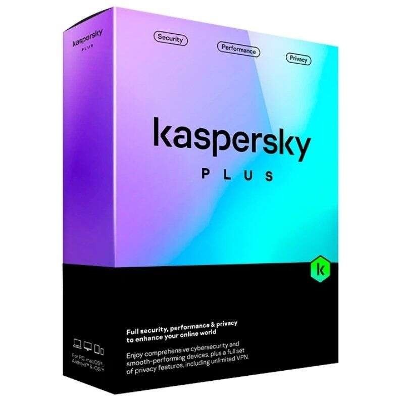Kaspersky Plus Antivirus - 10 Appareils - Service 1 An