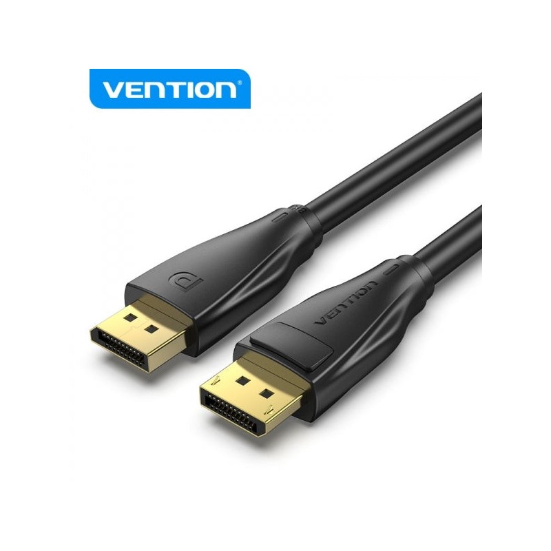 Vention Cable Displayport Macho a Displayport Macho 1.4 8K - 5m - Color Negro