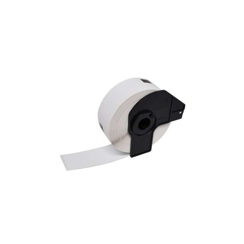 Brother DK11219 - Circular Precut Generic Labels - 12 mm Diameter - 1200 Units - Black text on white background